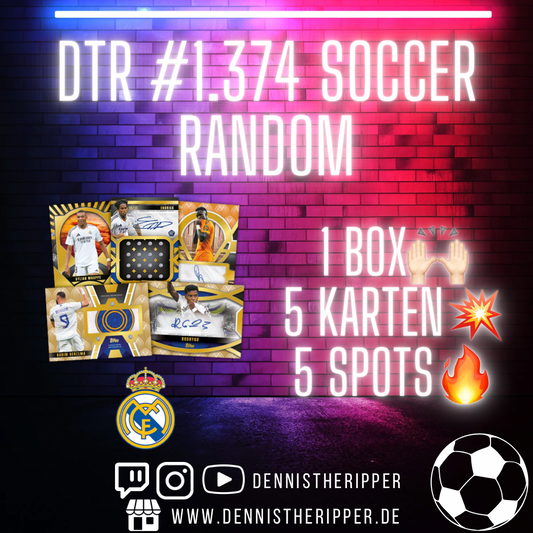 DTR #1374 Real Palatial Soccer Random Group Break 3