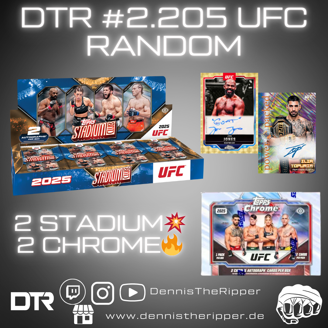 DTR #2205 UFC Stadium Mixer Random Group Break