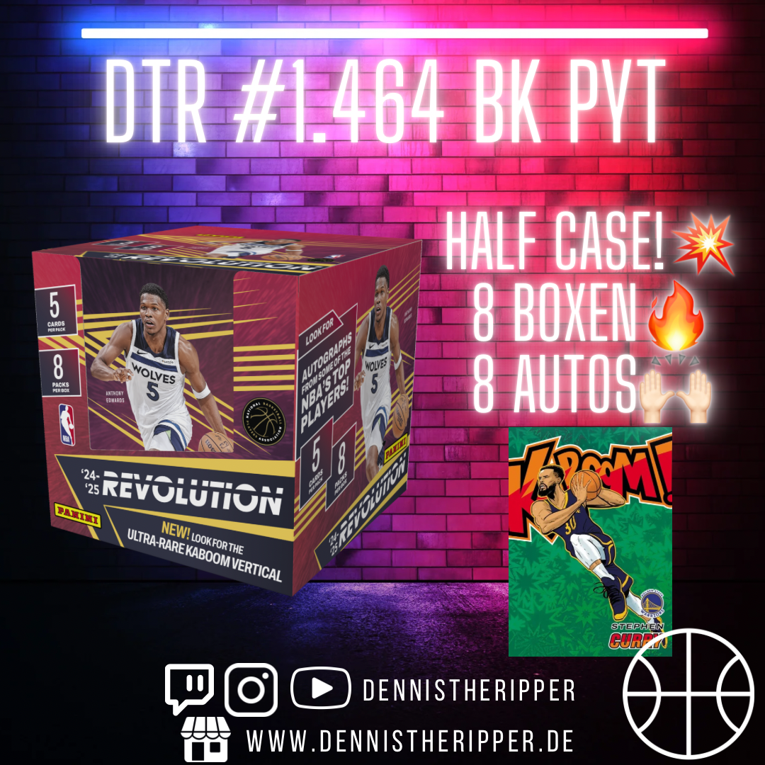 DTR #1464 BK Revolution PYT Group Break Half Case 10 Filler Rockets ...