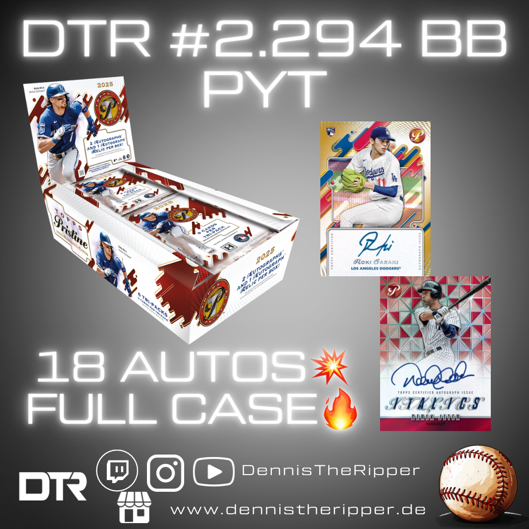 561 Rippers 5% Filler GIGAFILLER! DTR #2294 BB Pristine Full Case PYT Group Break ...