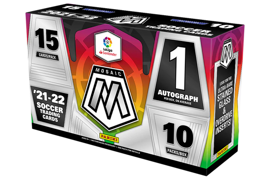 2021/22 Panini America Mosaic La Liga Soccer Hobby Box
