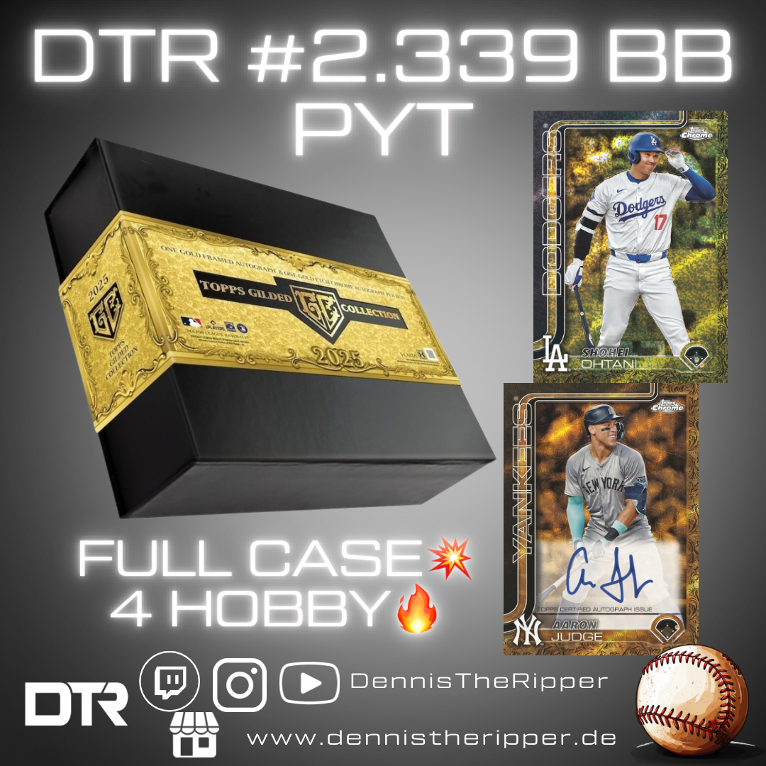 DTR #2339 BB Gilded Collection Full Case PYT Group Break