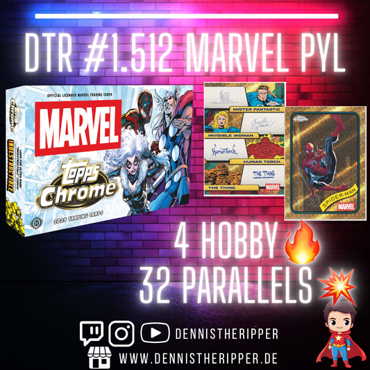 DTR #1512 Marvel Chrome 2025 Group Break PYL