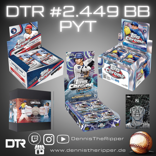DTR #2449 BB Chrome Under Wrap Mixer 4 Boxer PYT Group Break