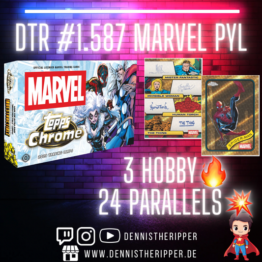 DTR #1587 Marvel Chrome 2025 Group Break PYL