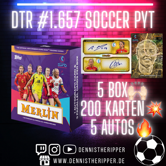 DTR #1657 UEFA Womens Soccer PYT Group Break
