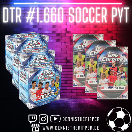 DTR #1660 Sapphire Chrome BuLi Mixer Soccer PYT Group Break