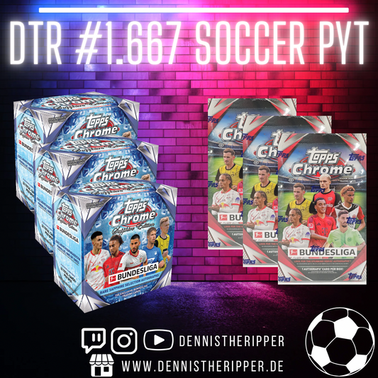 DTR #1667 Sapphire Chrome BuLi Mixer Soccer PYT Group Break