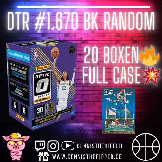 DTR #1670 BK Optic Random Group Break PS DOWNTOWN HUNT!