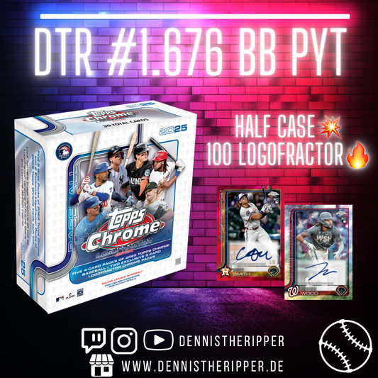 DTR #1676 BB Logo Half Case PYT Group Break 1/2
