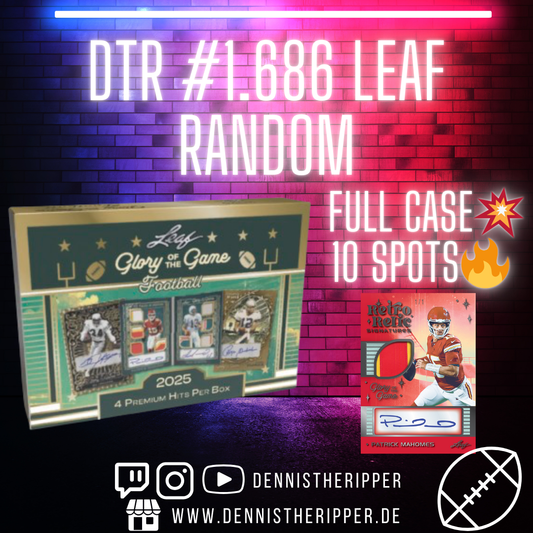 DTR #1686 Leaf Left Side Random Full Case Group Break
