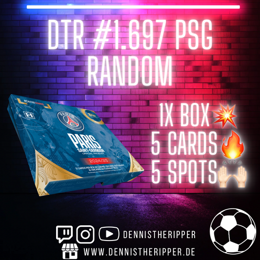DTR #1697 Soccer PSG Random Group Break