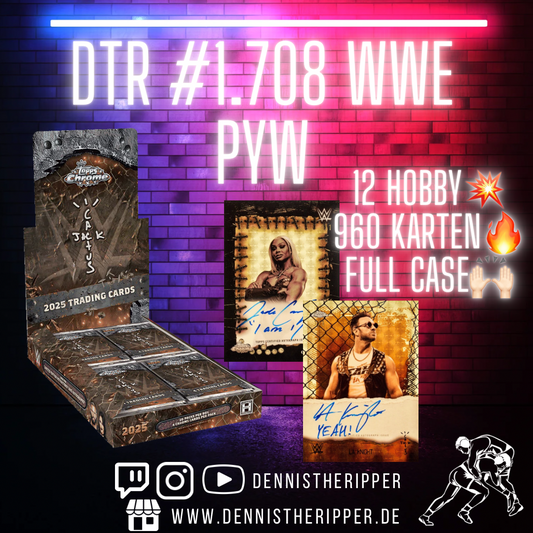 DTR #1708 WWE × Cactus Jack PYW Full Case Group Break