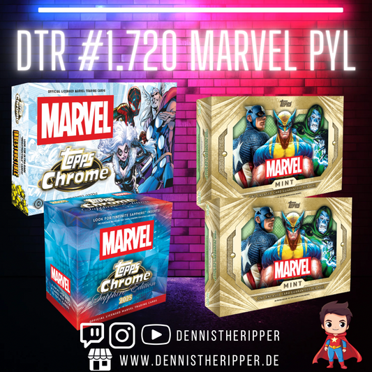 DTR #1720 Marvel Sapphire Mixer 2025 Group Break PYL