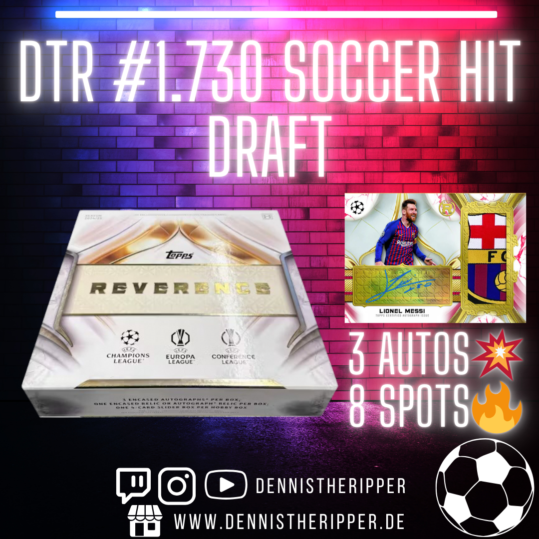 DTR #1730 UCC Reverence Hit Draft Group Break