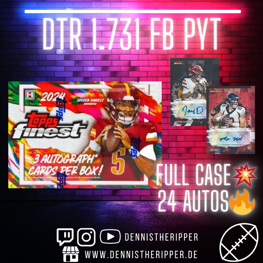 DTR #1731 Finest FB PYT Group Break Full Case