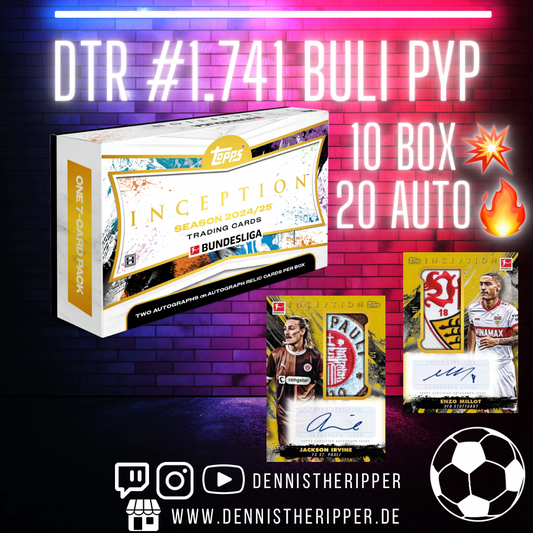 DTR #1741 Buli Inception PYP/PYT Group Break 10 Box