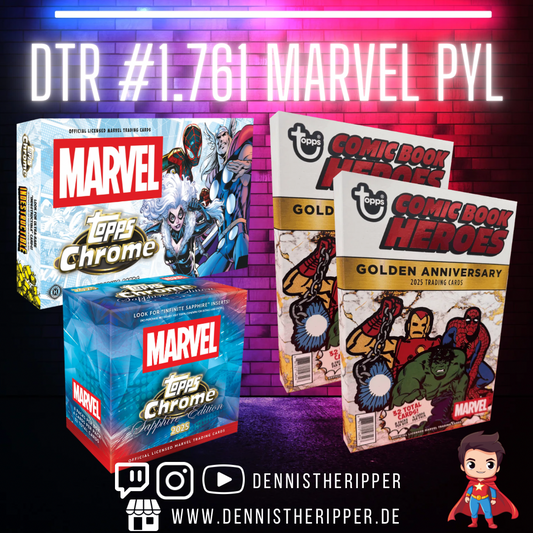 DTR #1761 Marvel Comic Chrome Mixer 2025 Group Break PYL