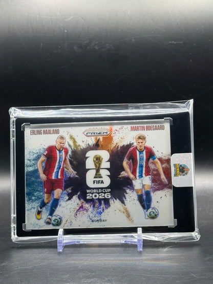 2026 Panini Prizm World Cup Erling Haaland Norway Colorblast