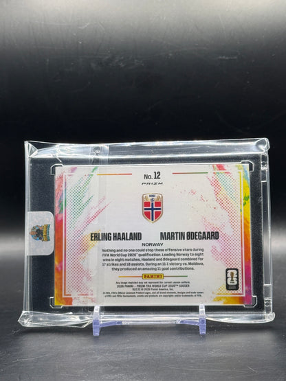 2026 Panini Prizm World Cup Erling Haaland Norway Colorblast