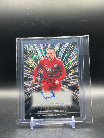 2025-26 Topps Chrome UCC Franck Ribery FC Bayern München Laser Auto