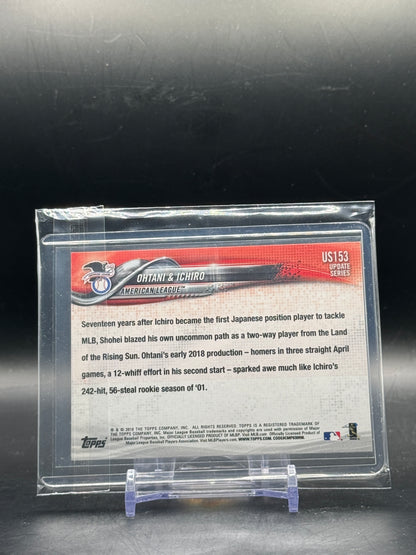 2018 Topps Update Series MLB Ohtani & Ichirio Japan´s Finest
