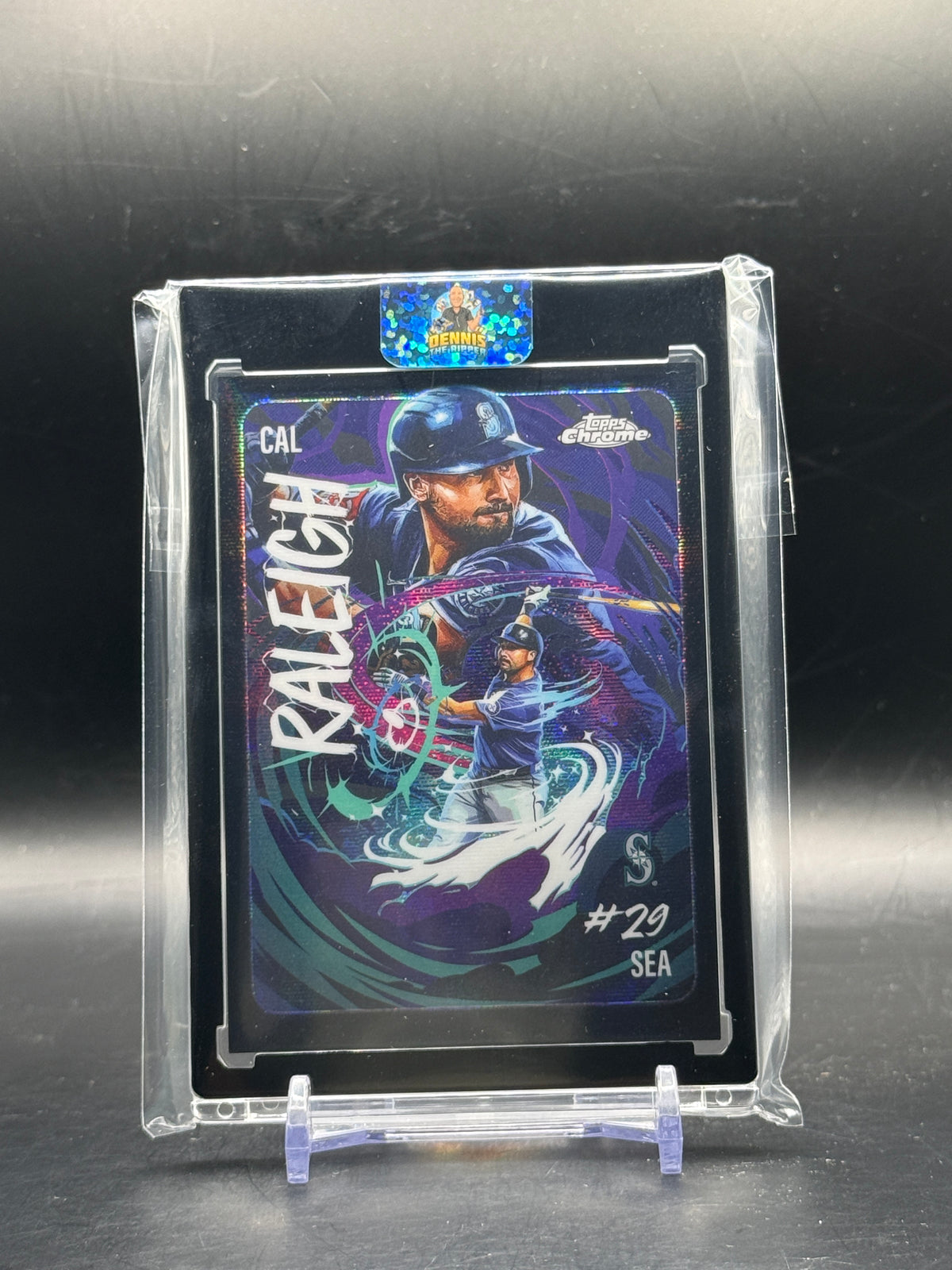 2026 Topps Chrome MLB Cal Raleigh Seattle Mariners Ultra Violet