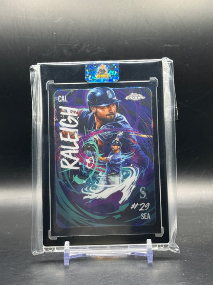 2026 Topps Chrome MLB Cal Raleigh Seattle Mariners Ultra Violet