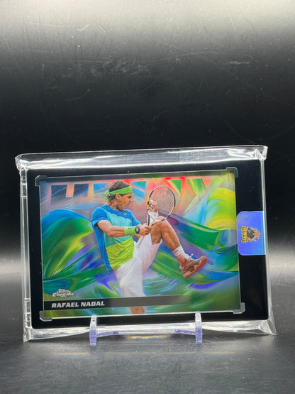 2026 Topps Chrome Tennis Rafael Nadal Helix