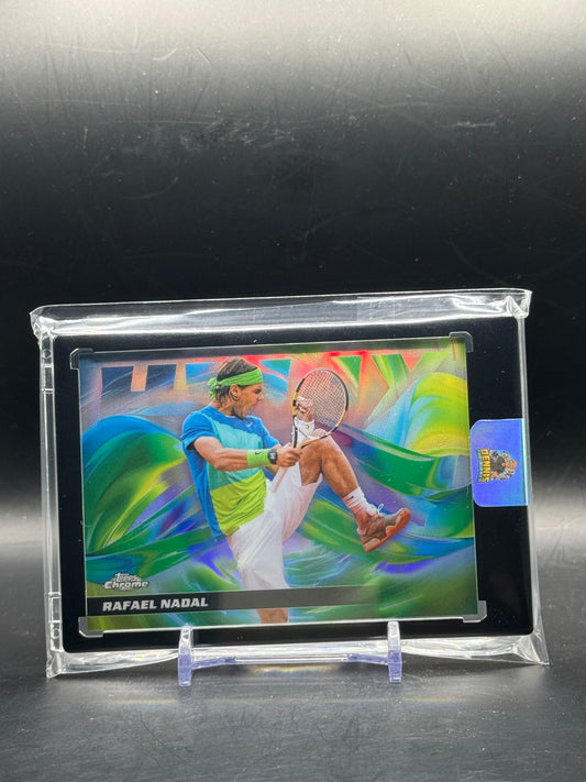 2026 Topps Chrome Tennis Rafael Nadal Helix