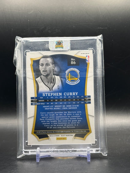 2013-2014 Panini Select NBA Stephen Curry Golden State Warriors Silver
