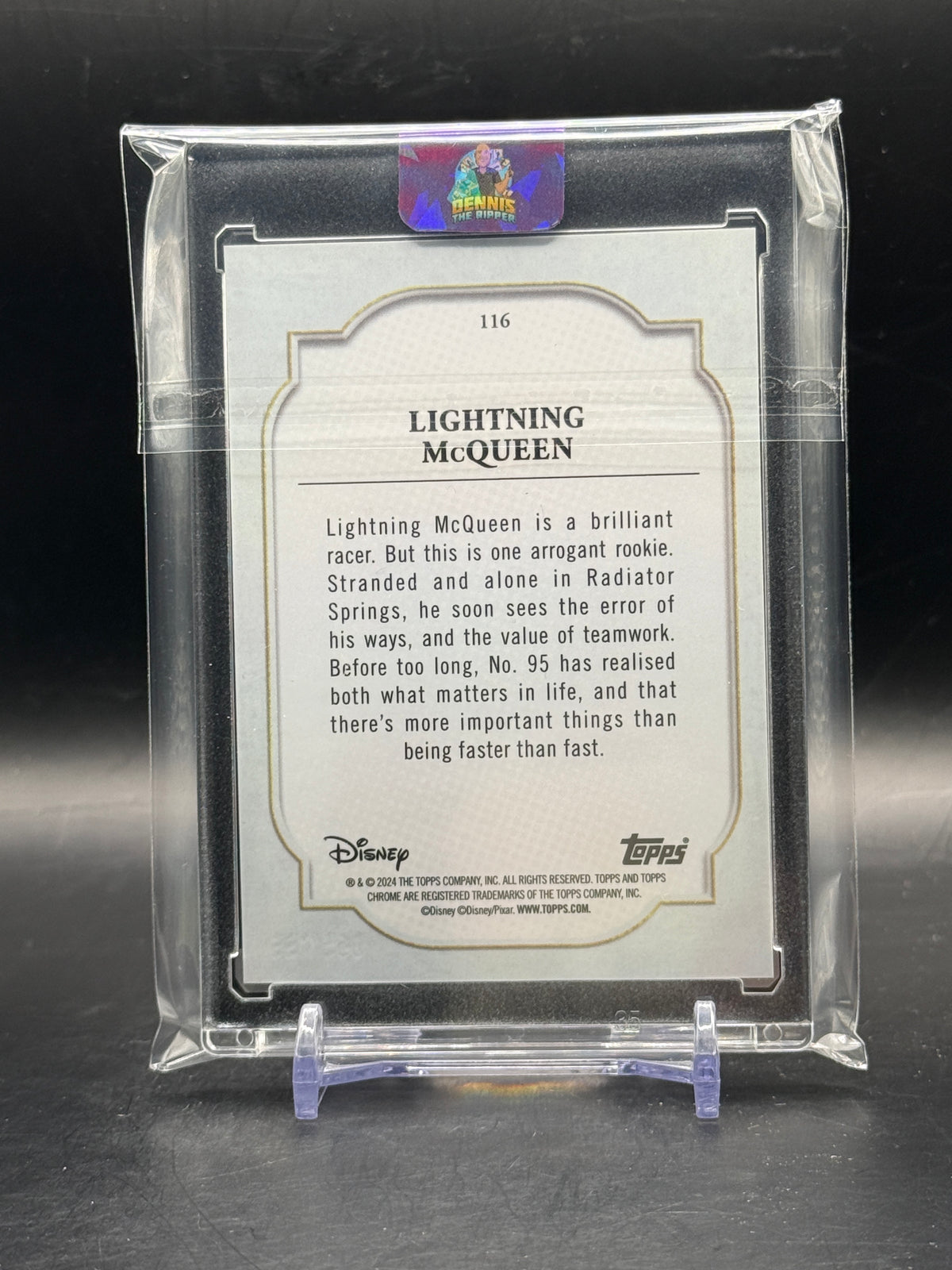 2024 Topps Chrome Disney Lightning McQueen Purple 171/199