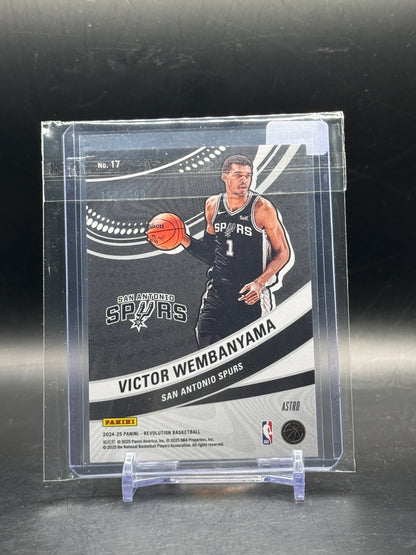 2024-25 Panini Revolution Victor Wembanyama San Antonio Spurs Vortex Astro 152/299