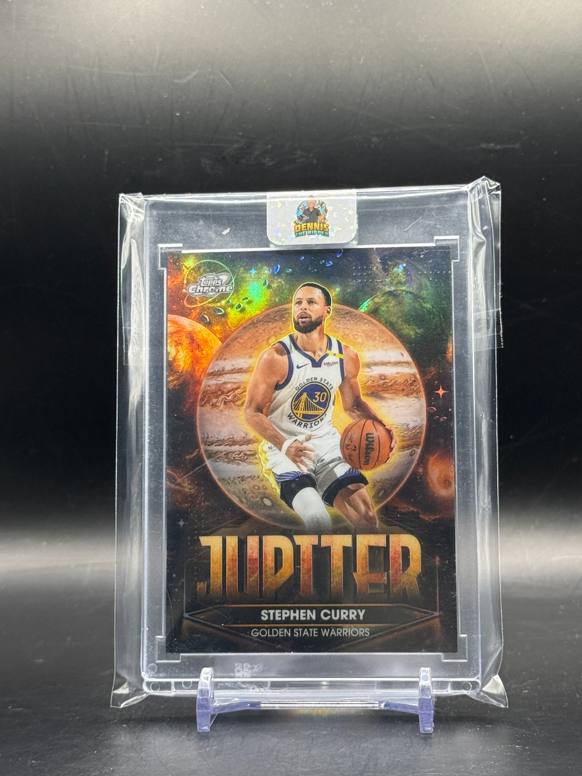 2026 Topps Cosmic Chrome NBA Stephen Curry Golden State Warriors Jupiter