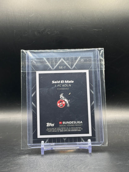 2025-26 Topps Chrome Bundesliga Saïd El Mala 1. FC Köln Shadow Edge