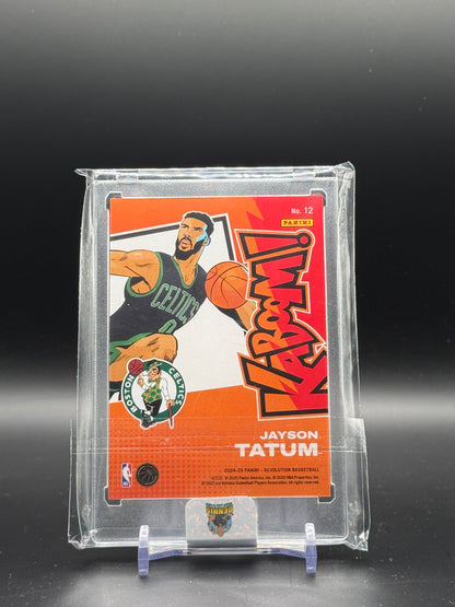 2024-25 Panini Revolution NBA Jayson Tatum Boston Celtics Kaboom!