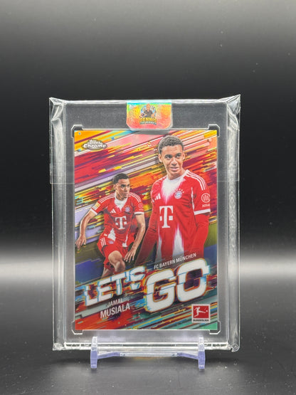 2025-26 Topps Chrome Bundesliga Jamal Musiala FC Bayern München Let´s Go