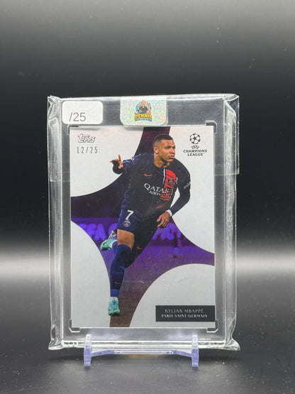 2024-25 Topps Simplicdad UCC Kylian Mbappe Paris Saint-Germain Pink 12/25
