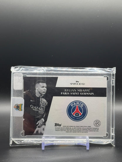 2024-25 Topps Simplicdad UCC Kylian Mbappe Paris Saint-Germain Pink 12/25