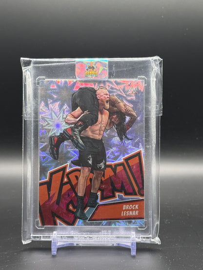 2023 Panini Revolution WWE Brock Lesnar Kaboom!