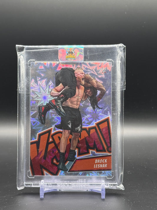 2023 Panini Revolution WWE Brock Lesnar Kaboom!