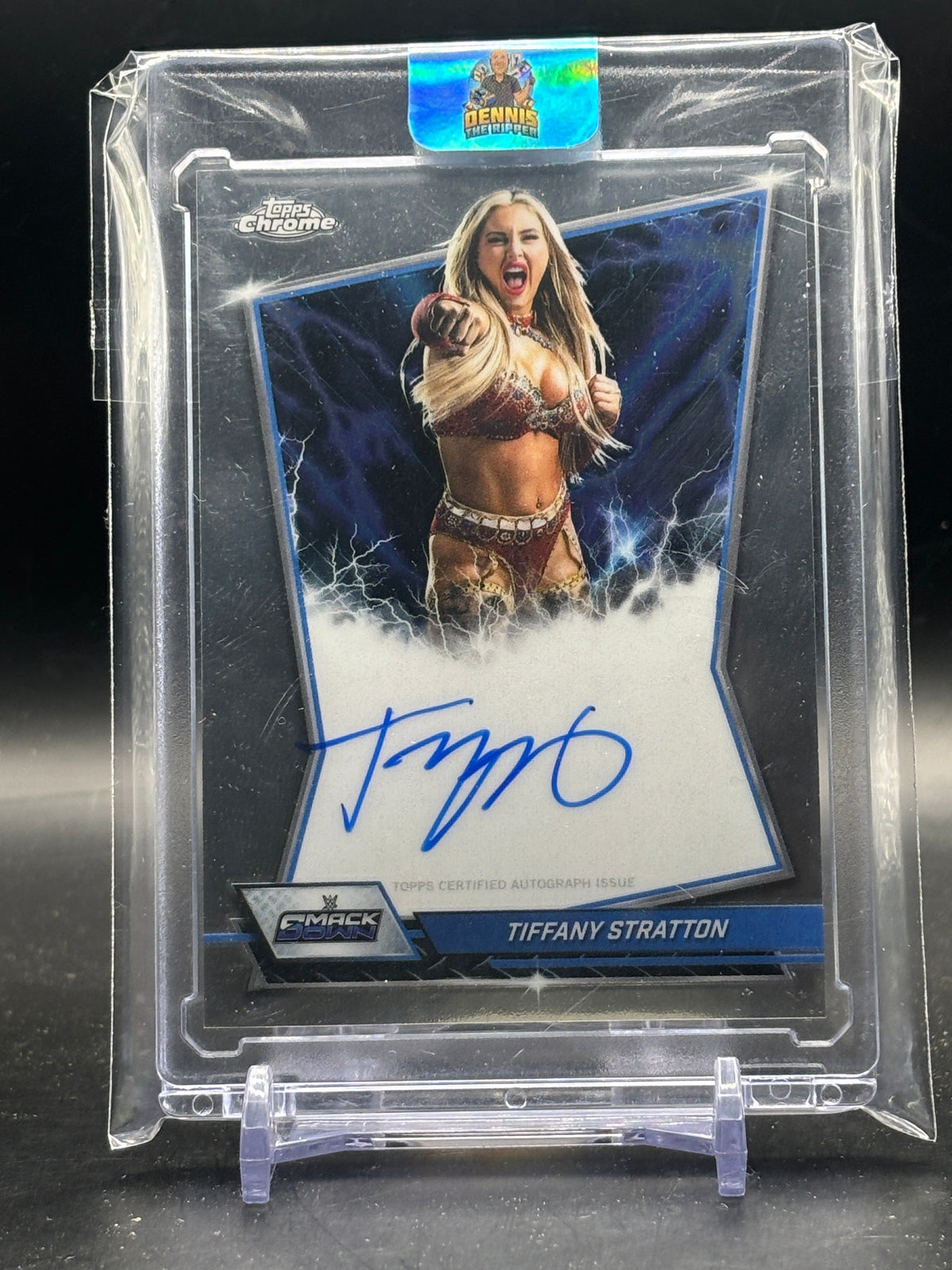 2026 Topps Chrome WWE Tiffany Stratton Auto