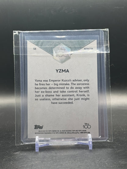 2023 Topps Chrome Disney 100 Yzma Refractor