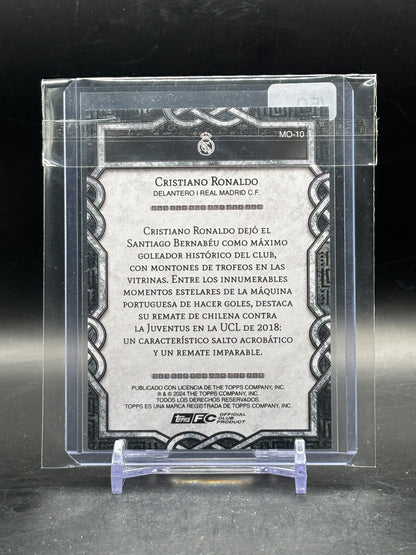 2023-24 Topps Real Madrid Cristiano Ronaldo MO-10 27/50