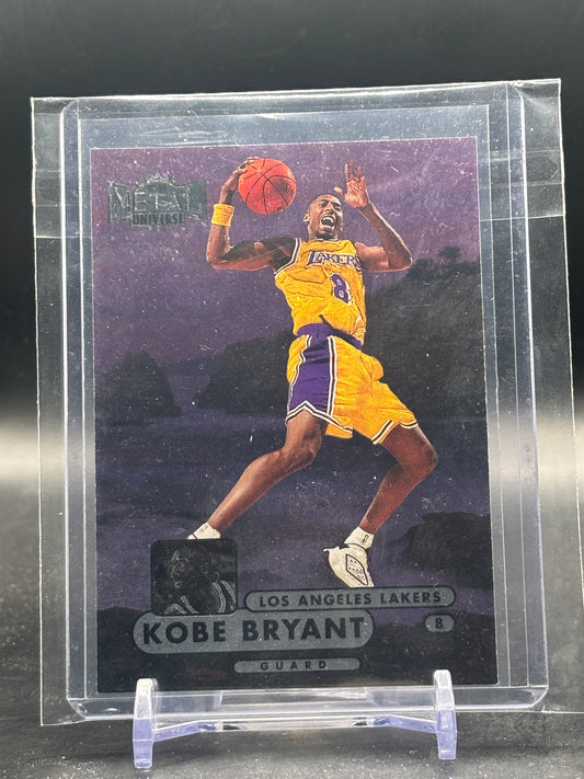 1998 Metal Universe Skybox NBA Kobe Bryant Los Angeles Lakers Championship