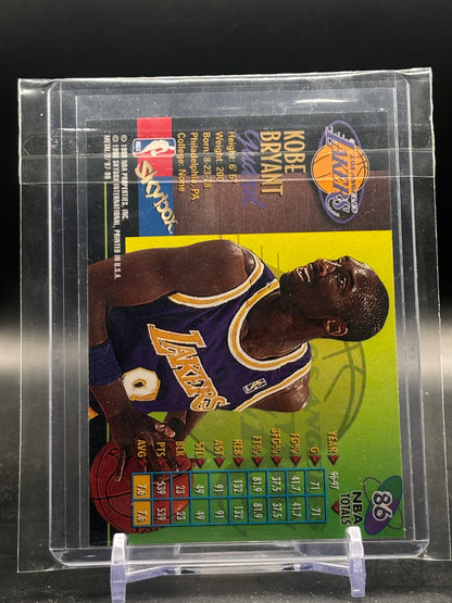 1998 Metal Universe Skybox NBA Kobe Bryant Los Angeles Lakers Championship
