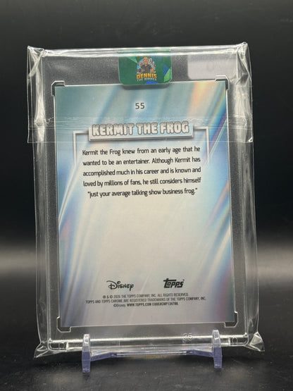 2026 Topps Chrome Disney Kermit The Frog Mickey Red and Black 16/28