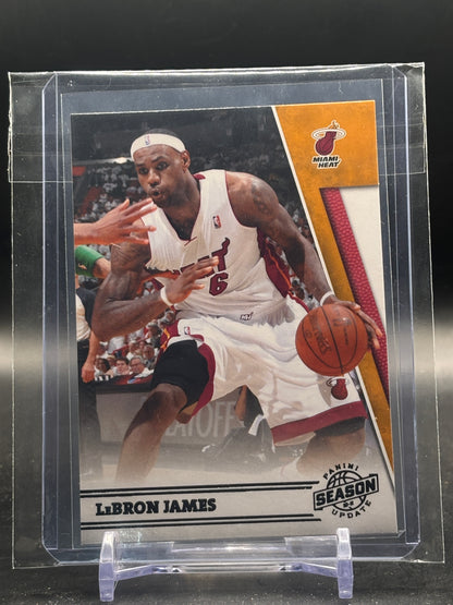 2011 Panini Season Update NBA LeBron James Miami Heat #82