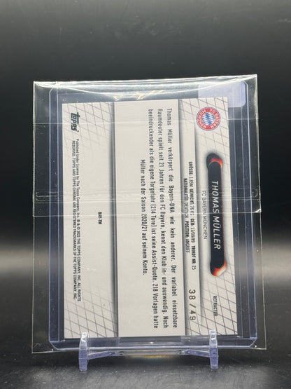 2022-23 Topps Chrome FC Bayern München Thomas Müller 38/49