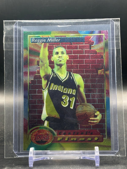 1994 Topps Finest NBA Reggie Miller Indiana Pacers #106